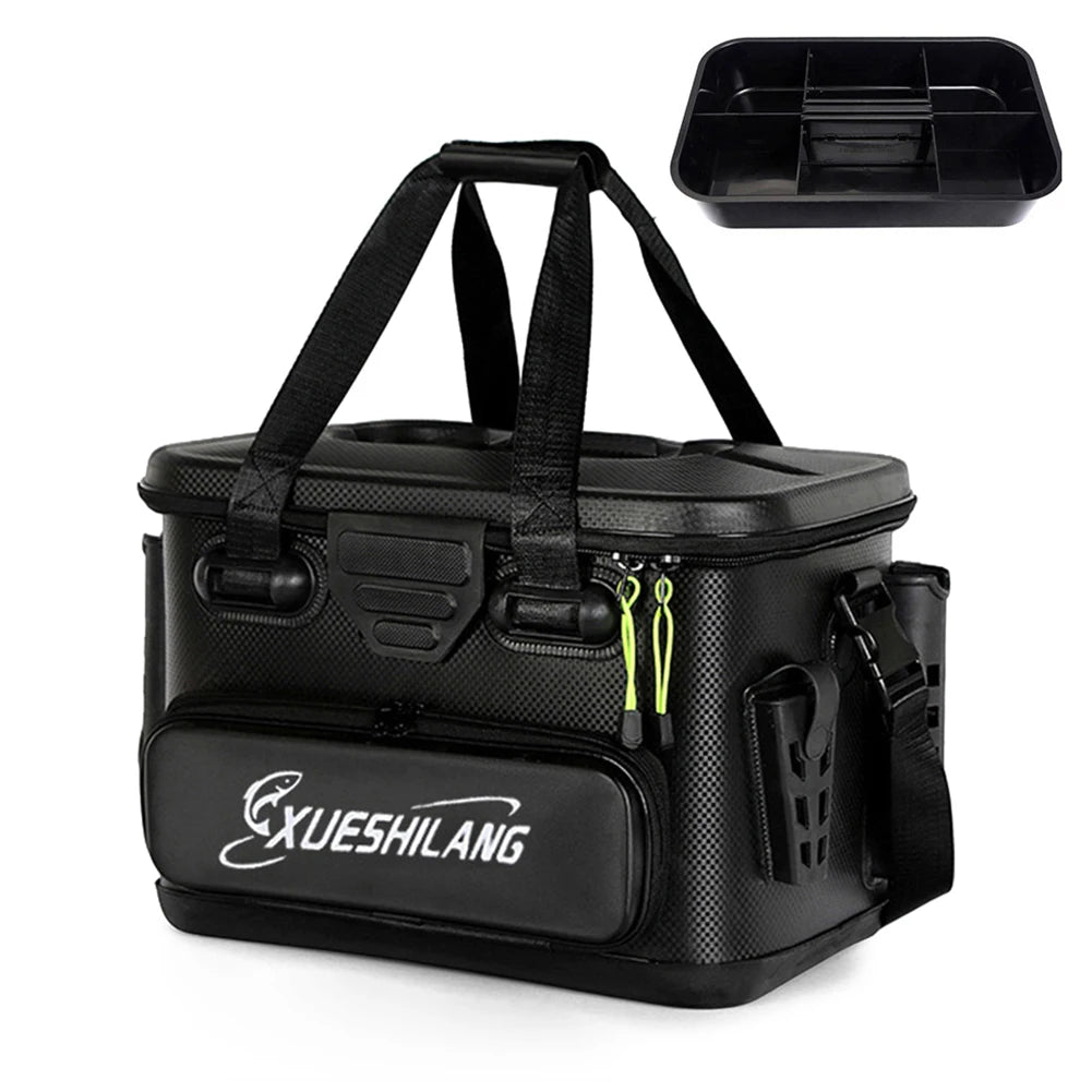APWIKOGER Fishing Tackle Box Barrel Holder High Capacity StorageAndOrganization