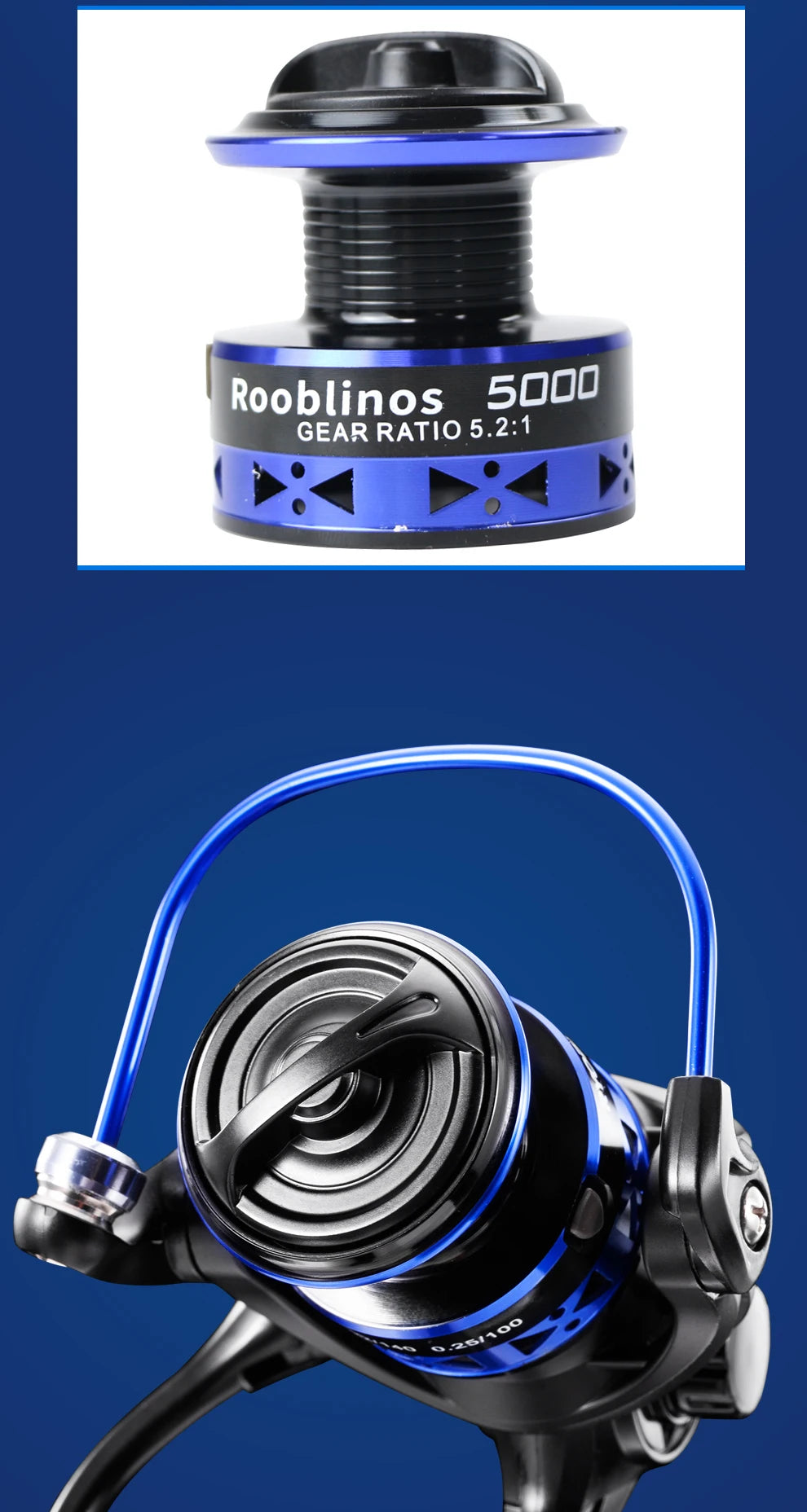 Rooblinos Easting Spinning Fishing Reel