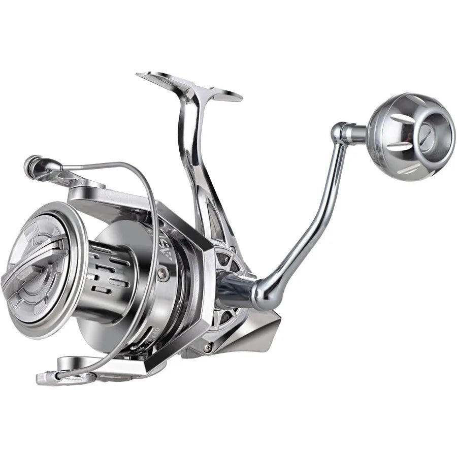 Spinning Reel 8000 10000 12000 Surf Fishing Aluminum Frame Drag