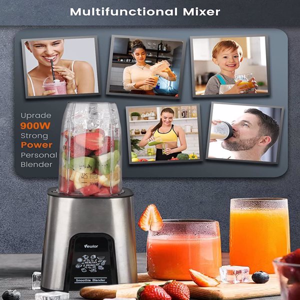 DUTRIEUX Personal Blender 1000W Smoothie Blender for Shakes and Smoothies