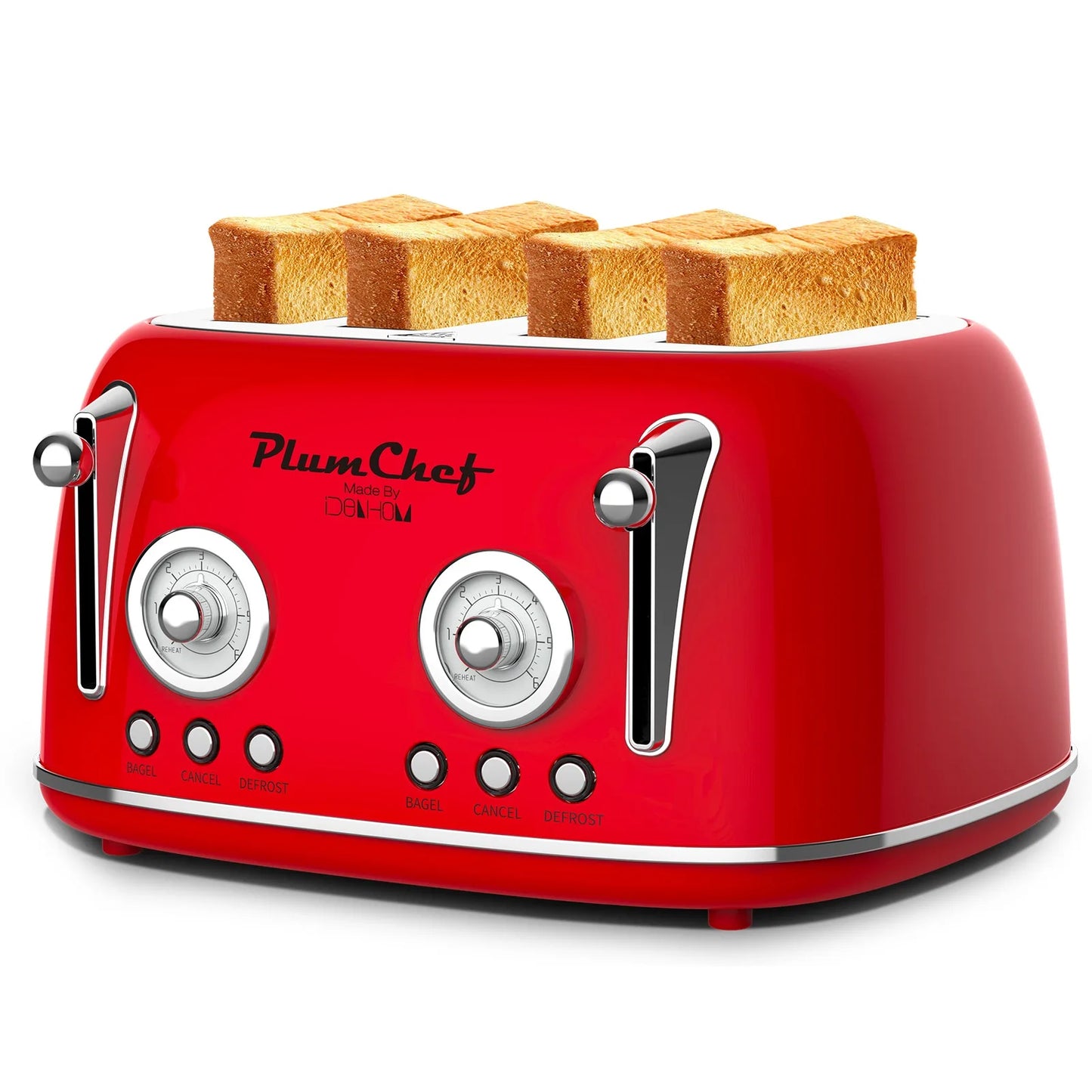 Suning Plum Chef Retro Toaster Dual Control Kitchen