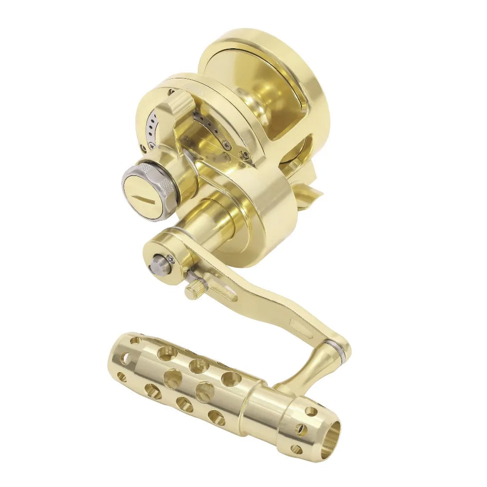 ChannelMay Trolling Reel 2-Speed Lever Drag Saltwater Big-Game Offshore GearProPlus