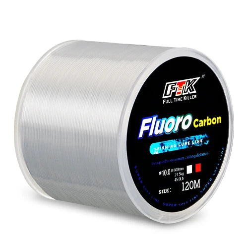 FTK Fluorocarbon Coated Sinking Leader Line For Oceanic FreshwaterFishing Angling