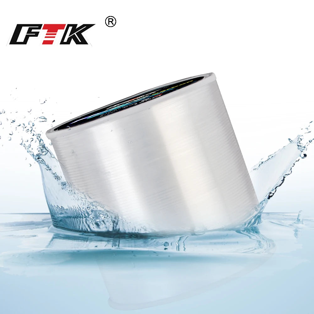 FTK Fluorocarbon Coated Sinking Leader Line For Oceanic FreshwaterFishing Angling