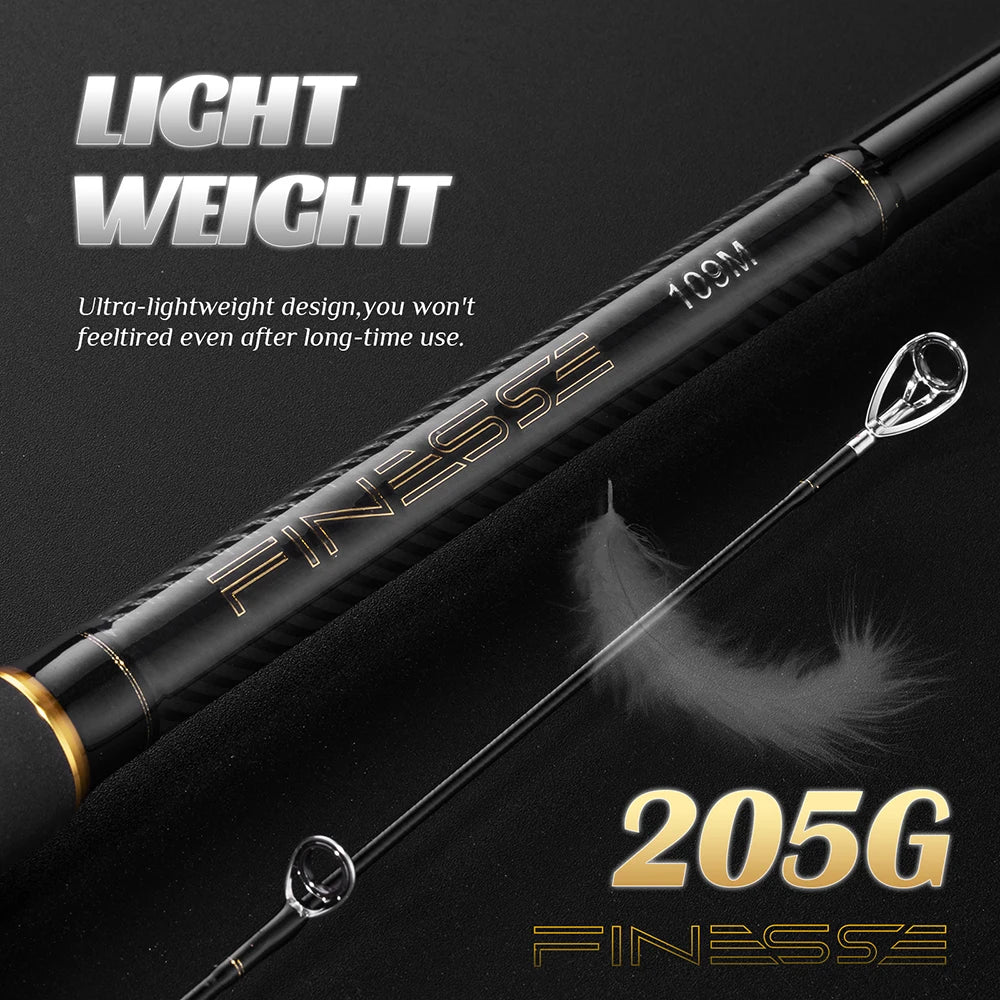 J-BARZILLAI Finesse Carbon Surf Casting Rod For Saltwater