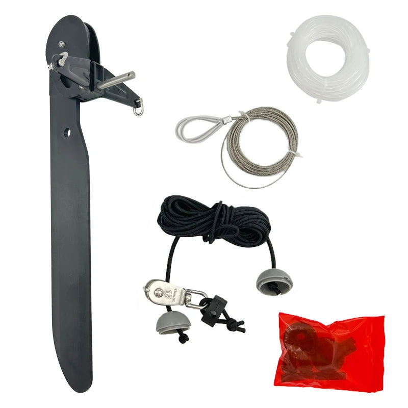 Plastic Tail Vane Rudder Set For Sea Kayaks Fishing Boats