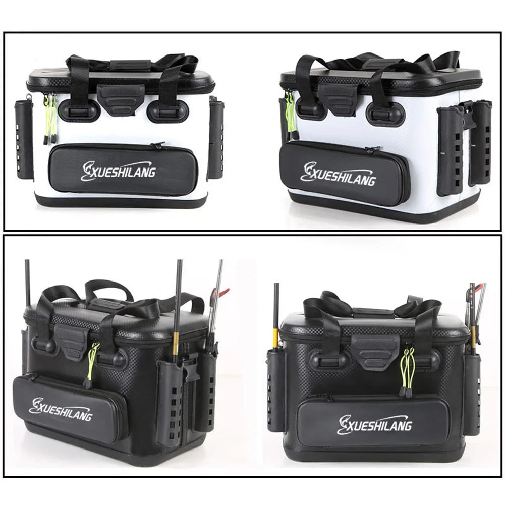 APWIKOGER Fishing Tackle Box Barrel Holder High Capacity StorageAndOrganization