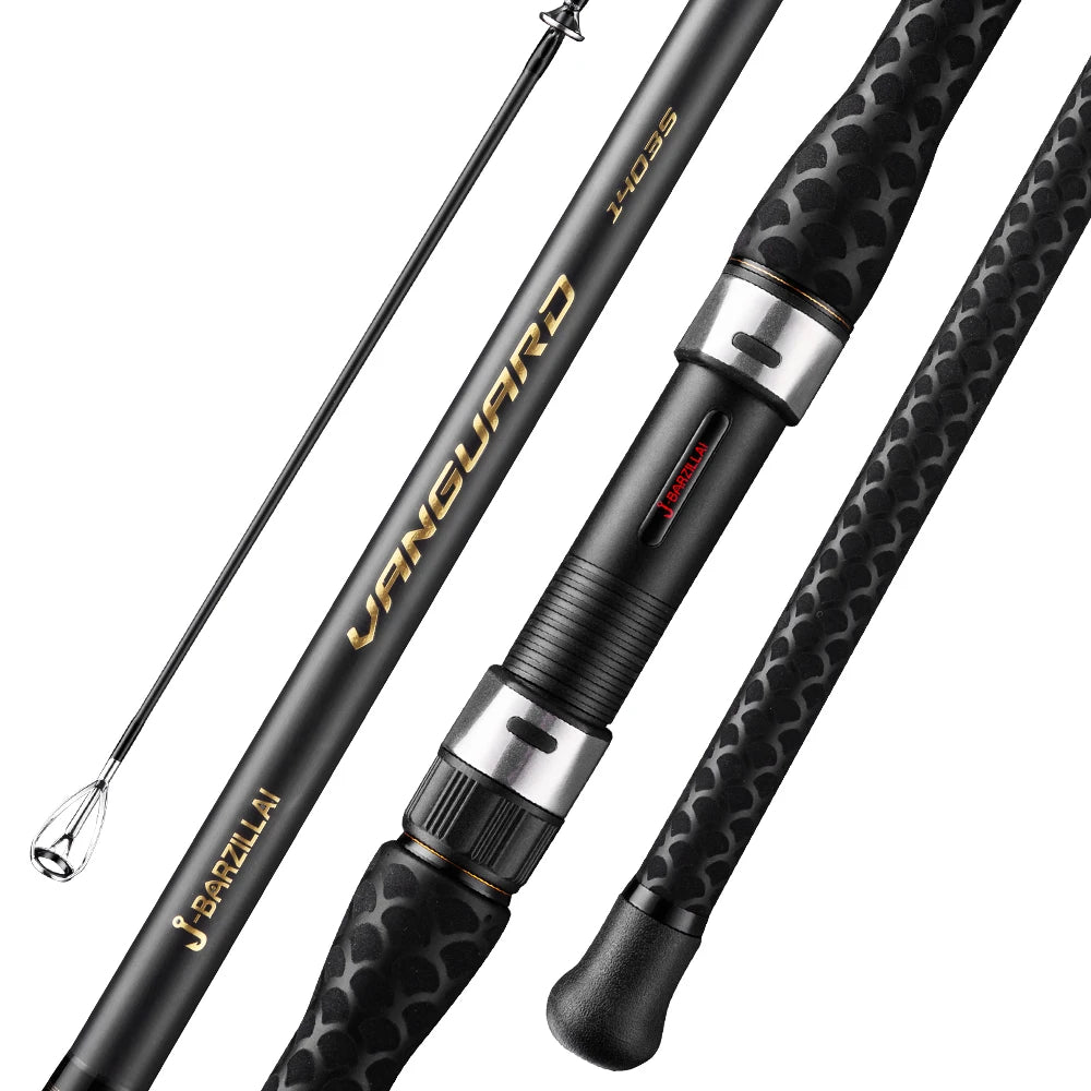 J-BARZILLAI Vanguard Carbon Surfing Spinning Rod Ultra High Sensitivity Graphite