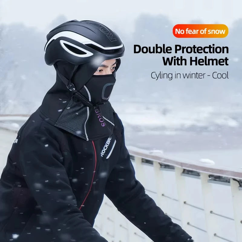 Rockbros Cycling Face Mask Balaclava Winter Warmer for Outdoor Sports