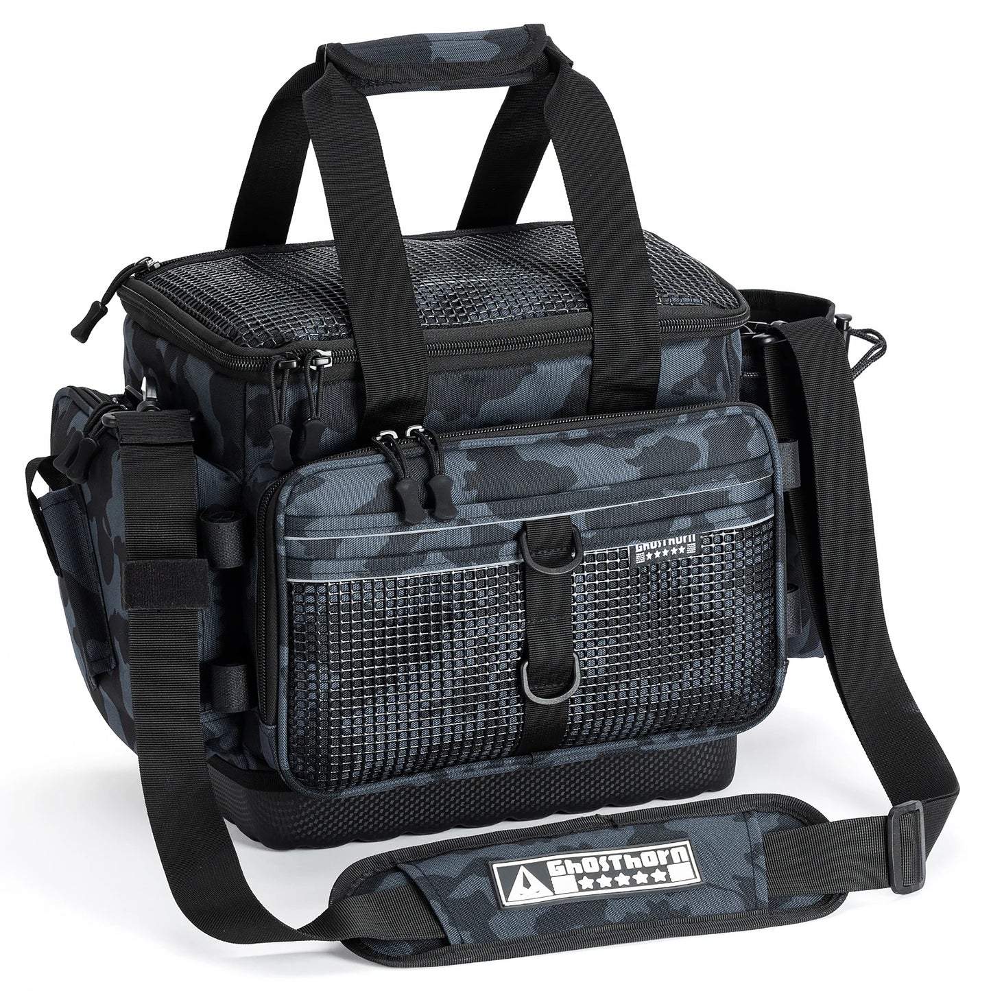 Salt Water Resistant Fishing Tackle Bags Tackle Box Bag For High Capacity Storage