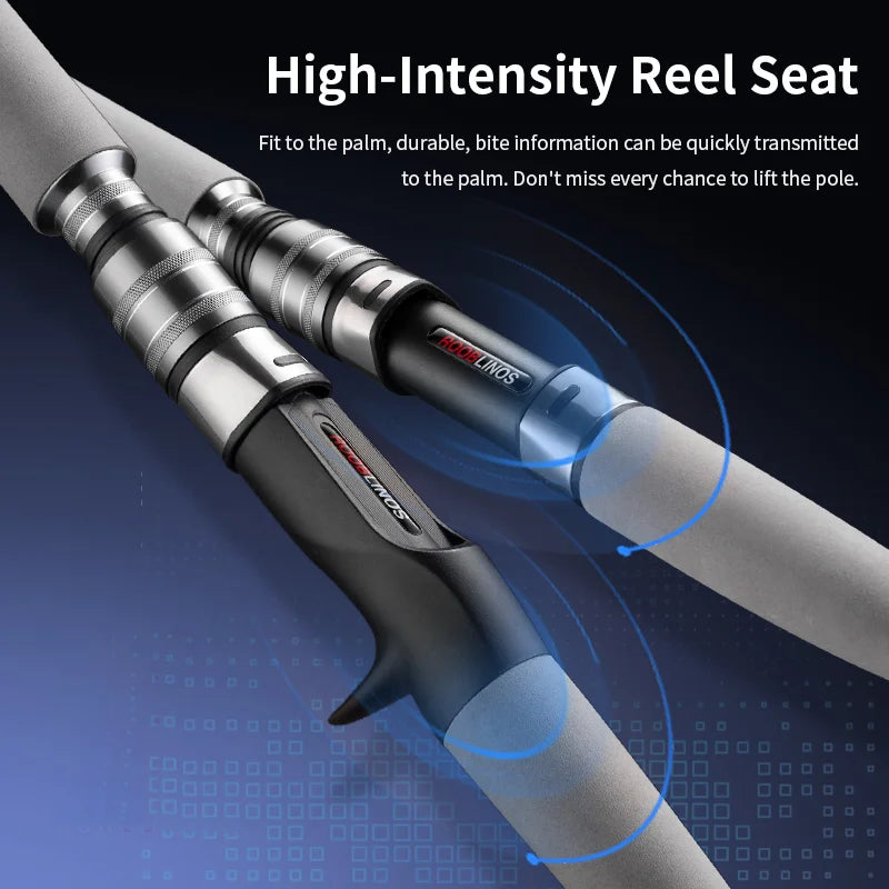 Rooblinos Raptor II Boat Saltwater Fishing Rod Casting Spinning Rod