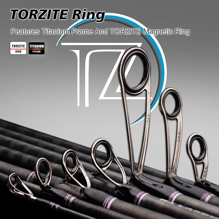 Toray 36 Ton Carbon Spinning And Baitcasting Fishing Rod With Fast Action For Jerkbait Techniques