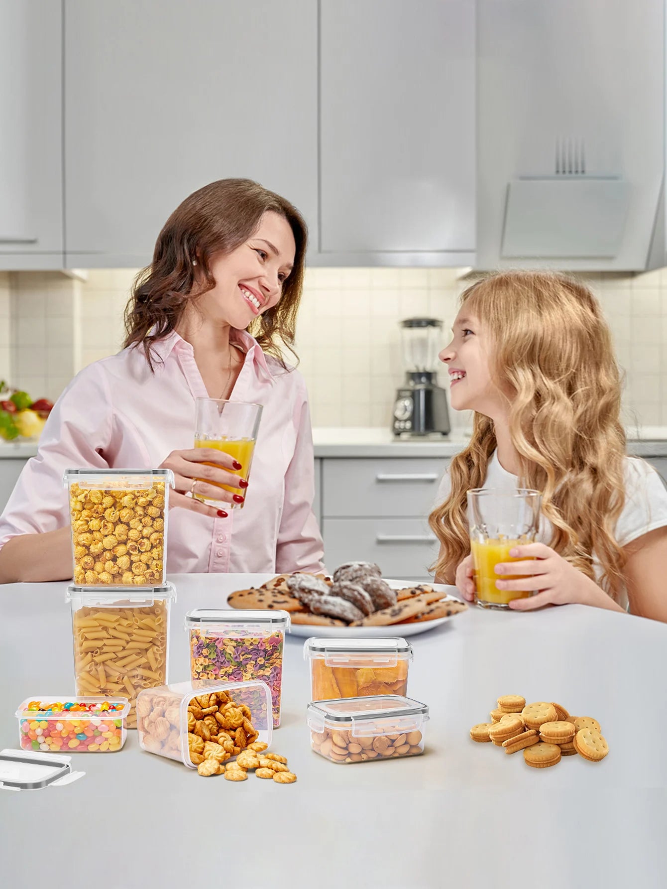 24-Piece Sealed Food Storage Containers With Lids