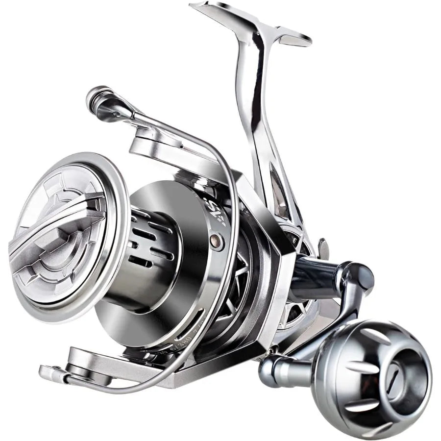 Spinning Reel 8000 10000 12000 Surf Fishing Aluminum Frame Drag