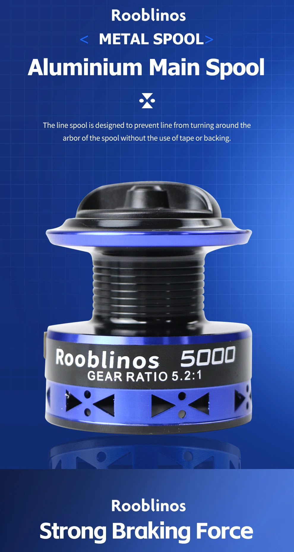Rooblinos Easting Spinning Fishing Reel