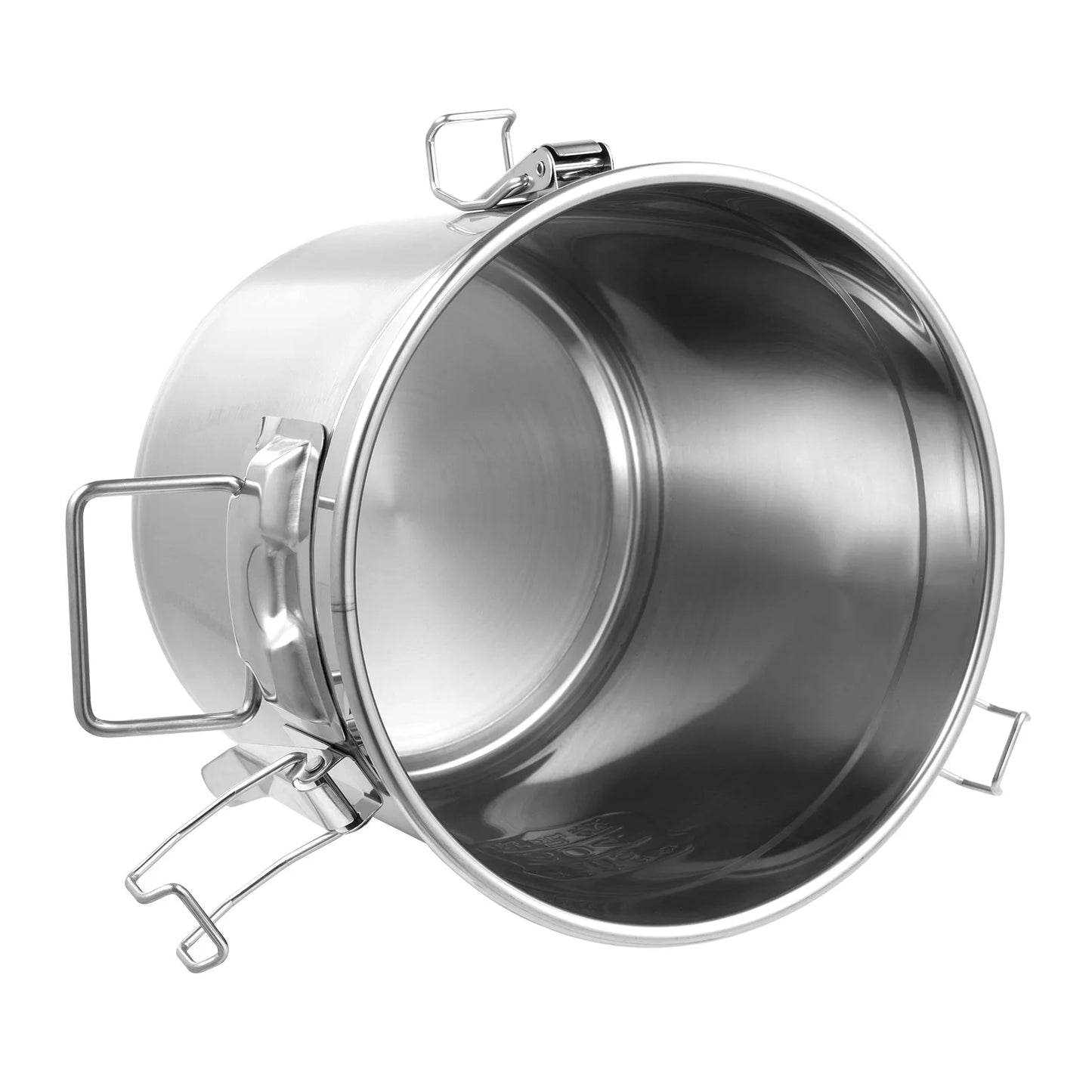 Stainless Steel Cereal Storage Container Airtight Durable Corrosion Resistant Kitchen
