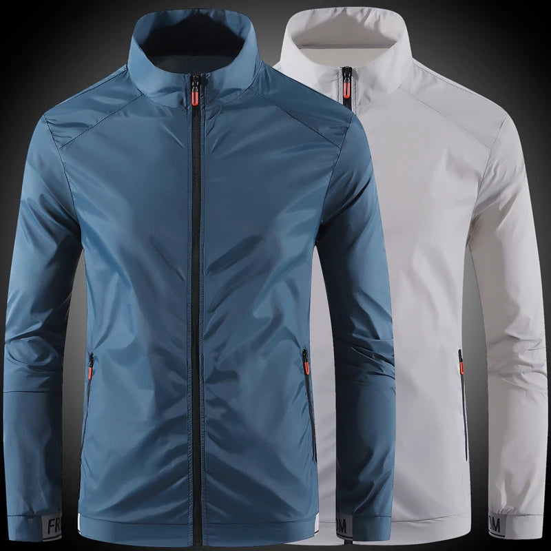 NONECN Men's Ultralight Ice Silk UV Protected Summer Jacket