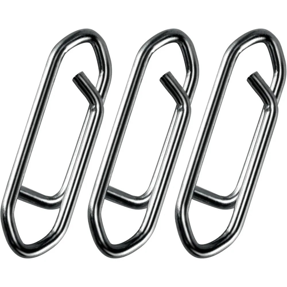 50 Pack IndustrialGrade StainlessSteel PowerSpeed Fishing Clips QuickChange Lures
