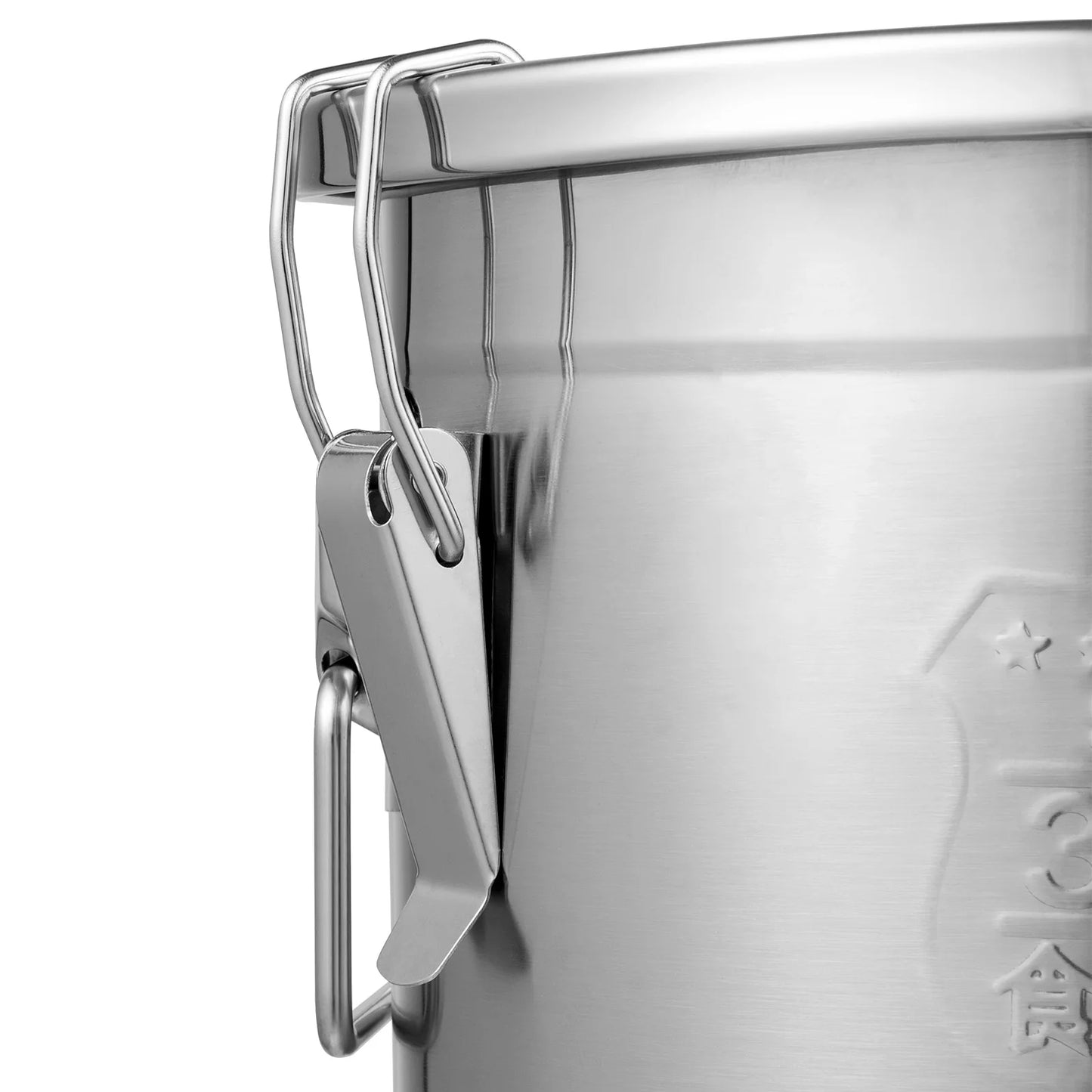 Stainless Steel Cereal Storage Container Airtight Pantry Jar