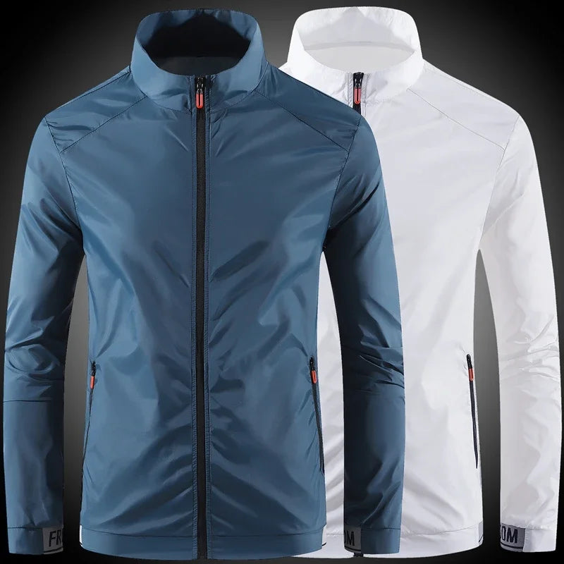 NONECN Men's Ultralight Ice Silk UV Protected Summer Jacket
