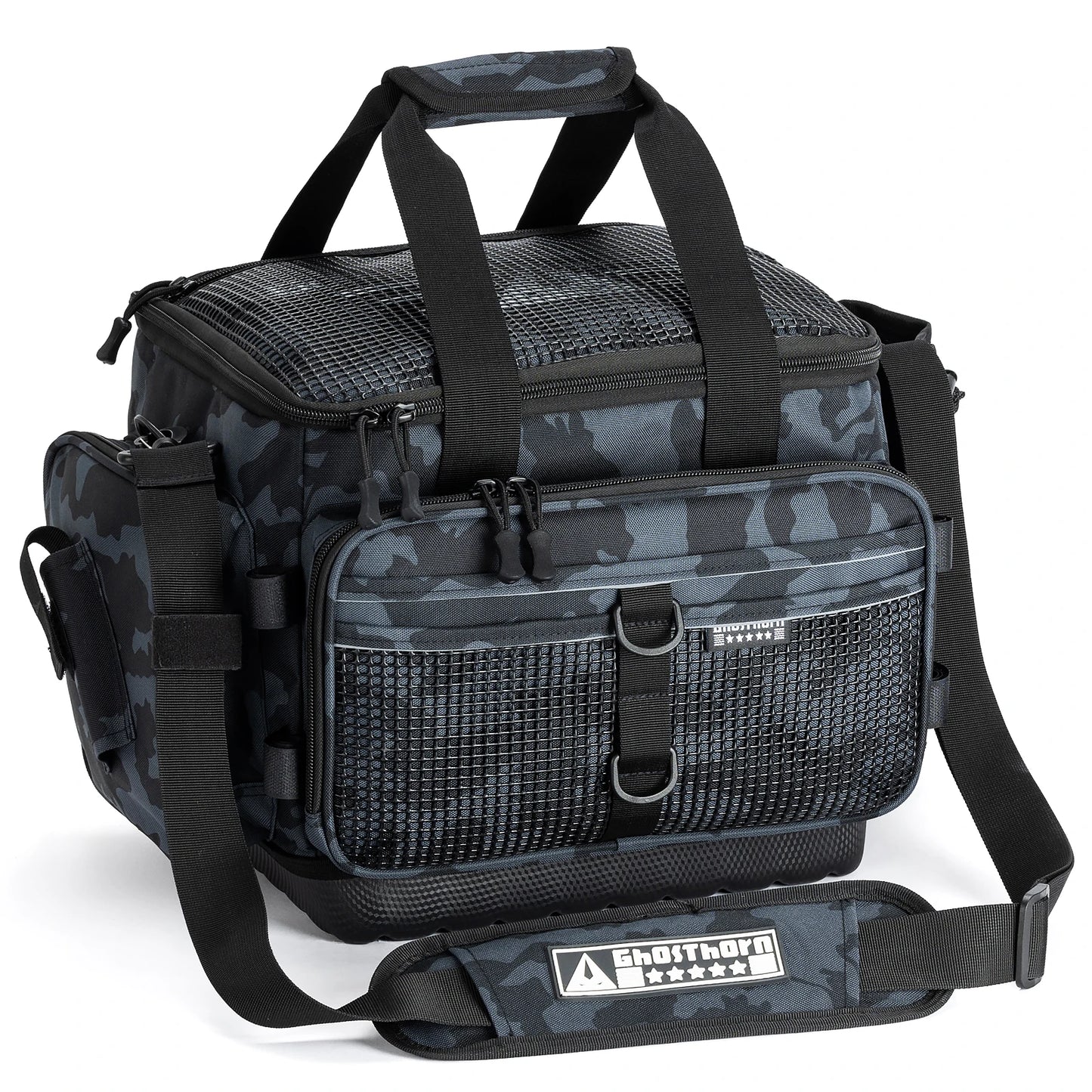 Salt Water Resistant Fishing Tackle Bags Tackle Box Bag For High Capacity Storage