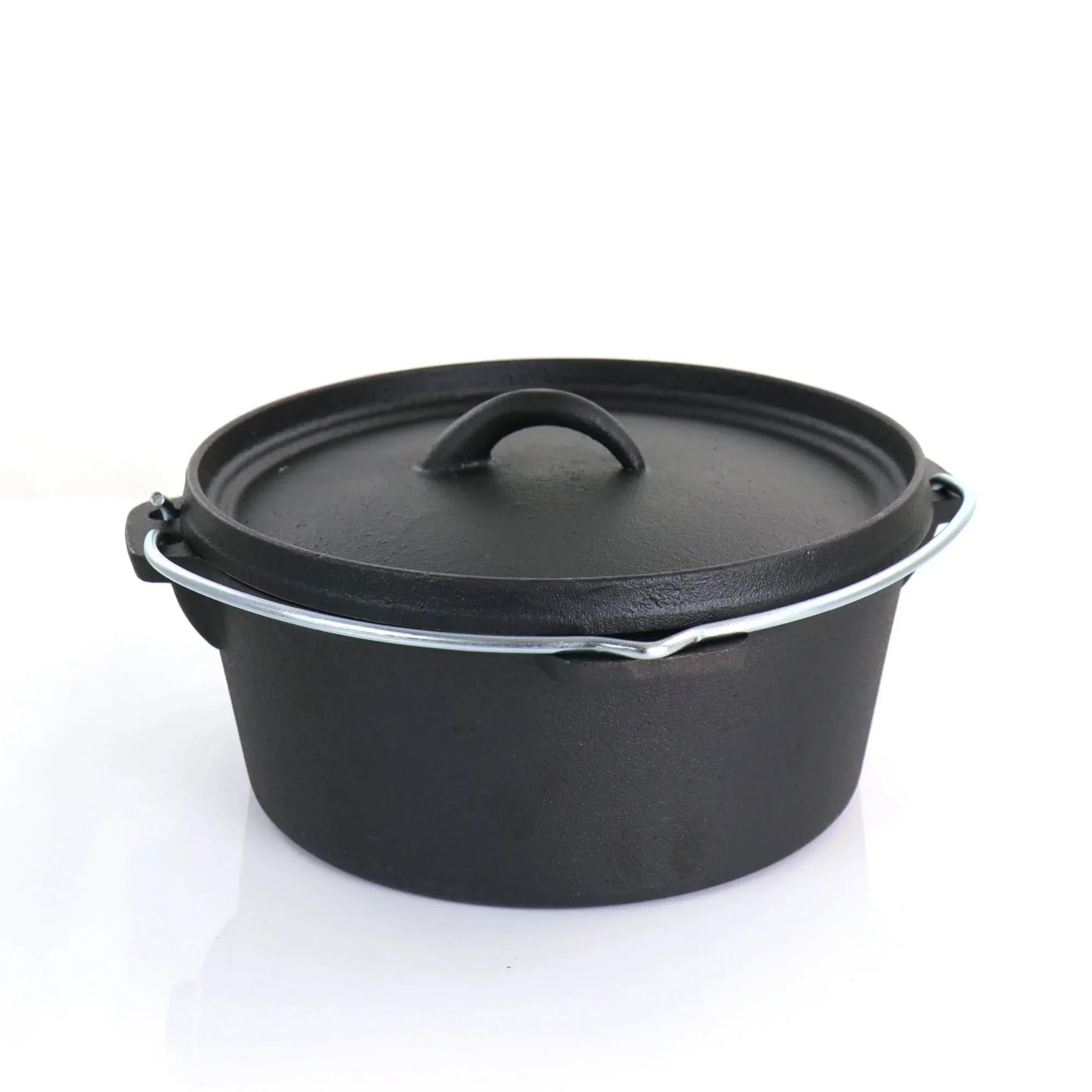 Preseasoned 5 Piece Cast Iron Cookware Set Nonstick Pots Pans