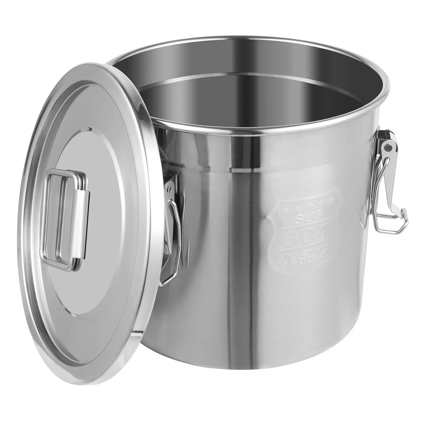 Stainless Steel Cereal Storage Container Airtight Pantry Jar