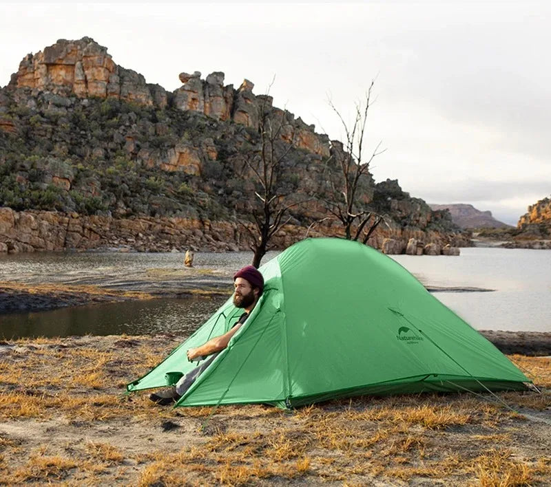 Naturehike Cloud Up 2 Person Camping Tent Waterproof Ultralight 3-4 Season Tent Outdoor Hiking Backpacking Shelter Tents