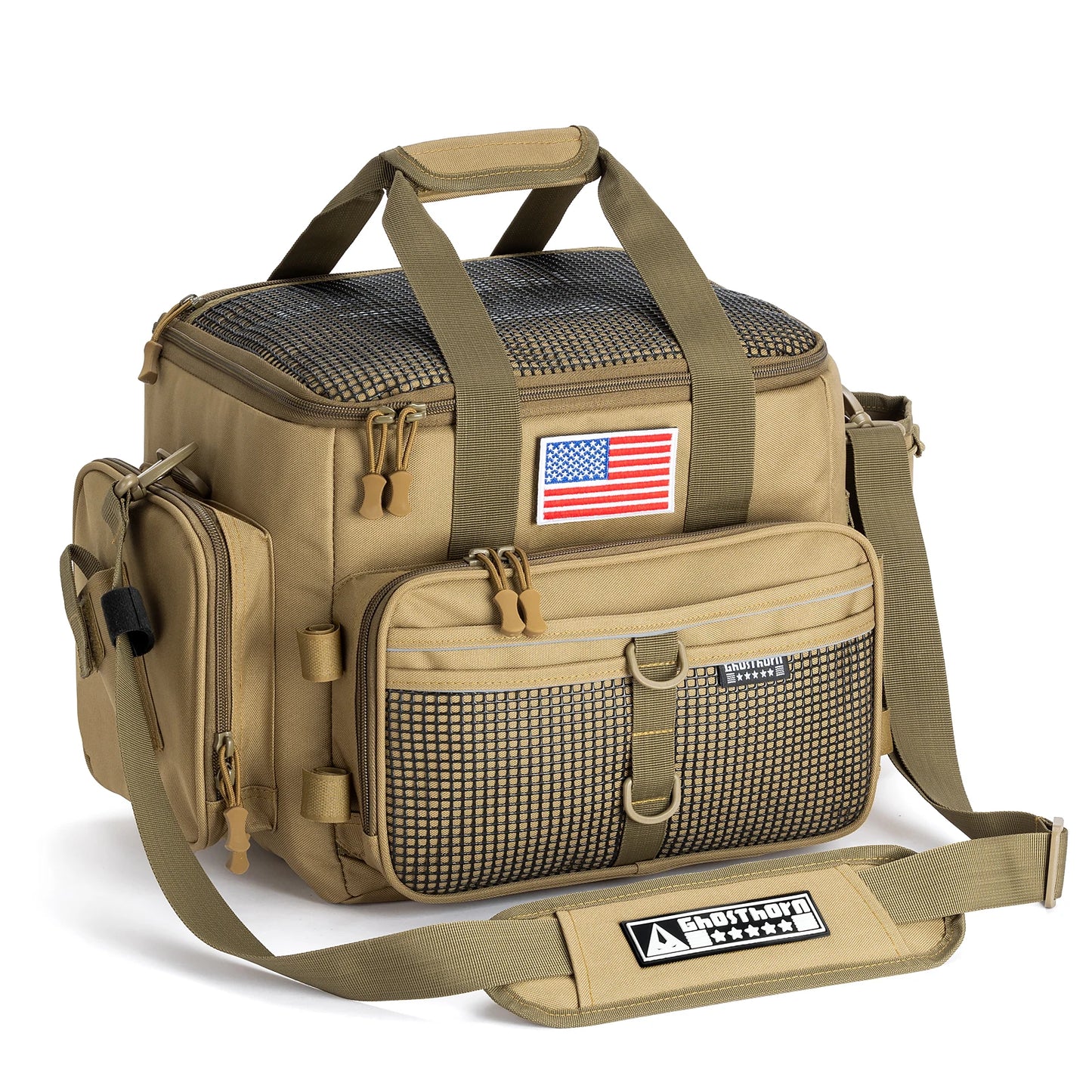 Salt Water Resistant Fishing Tackle Bags Tackle Box Bag For High Capacity Storage