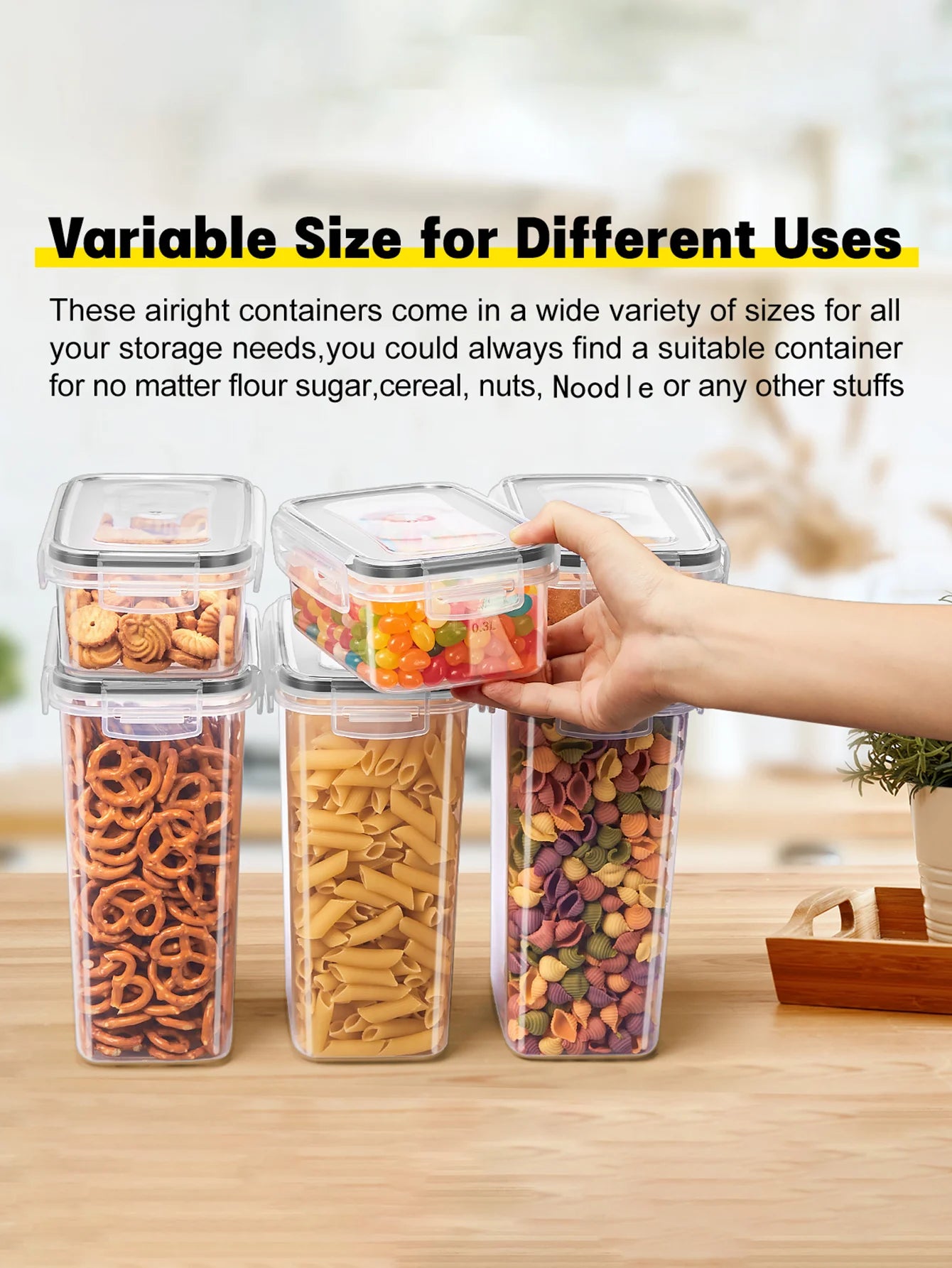 24-Piece Sealed Food Storage Containers With Lids