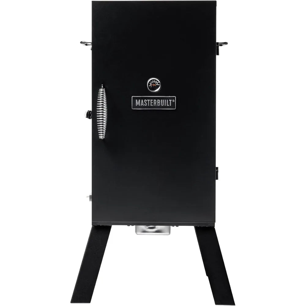 Electric Vertical BBQ Smoker With Analog Temperature Control