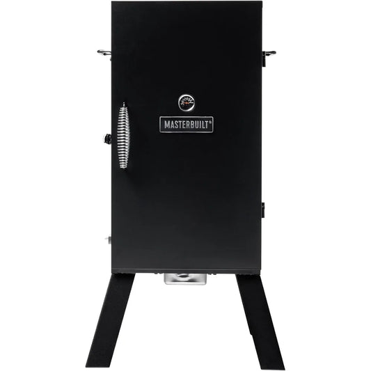 Electric Vertical BBQ Smoker With Analog Temperature Control