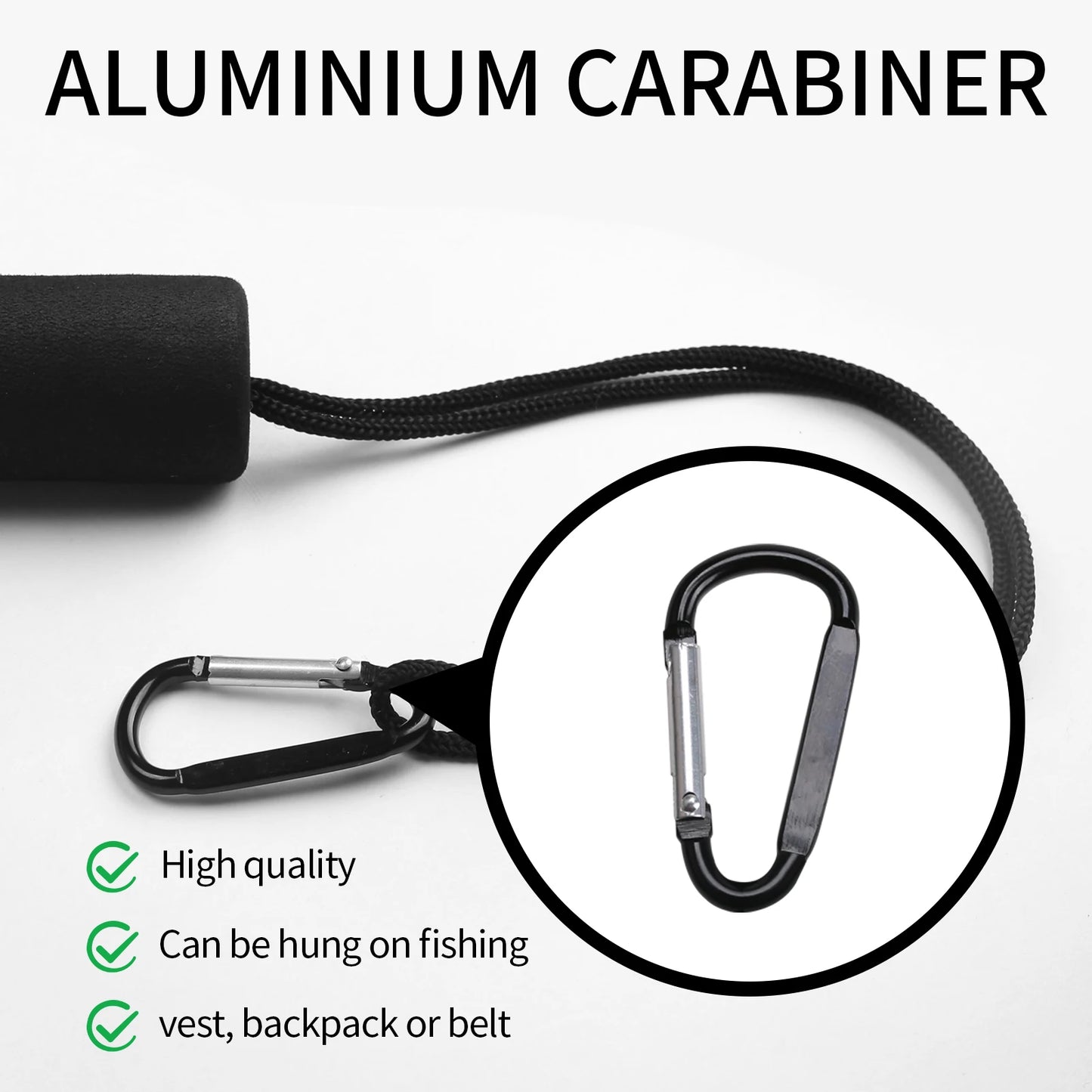 Collapsible Fishing Landing Net With Telescoping Pole Handle
