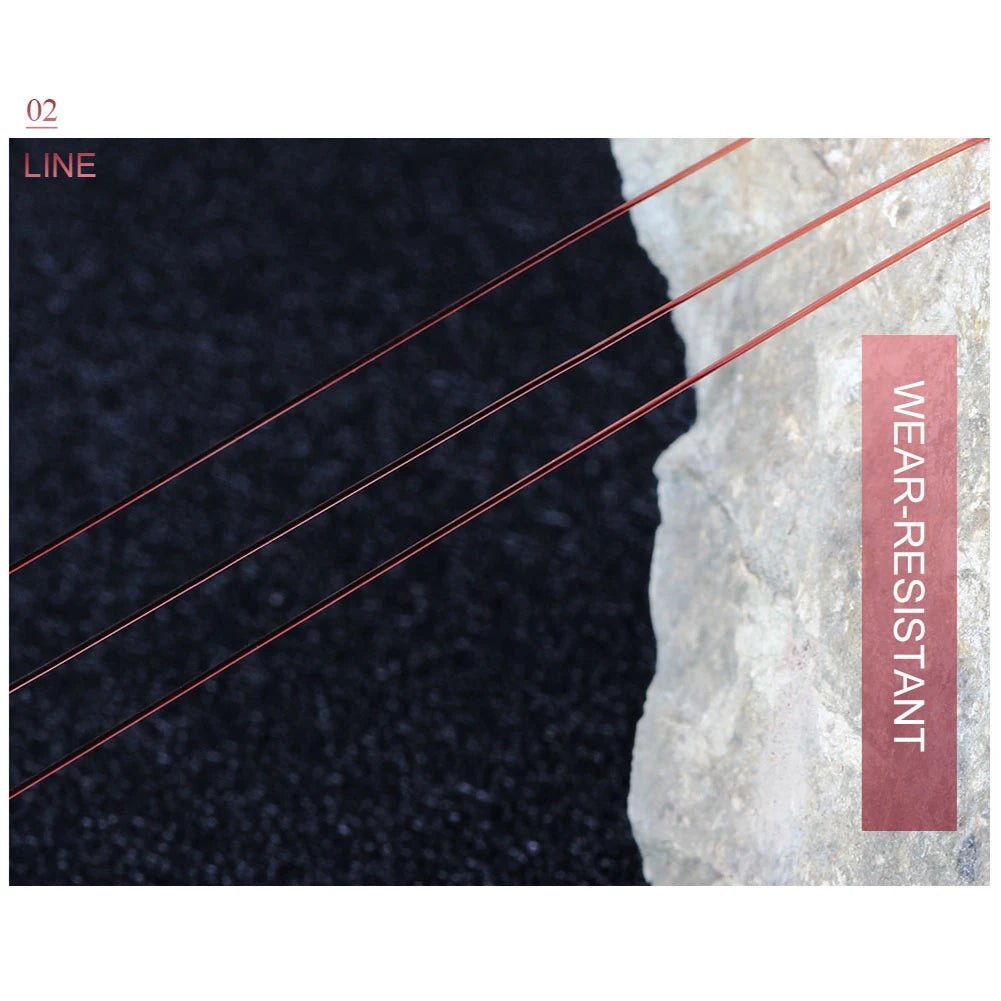 TWISTER.CK Nylon Fishing Line Strong Wear Resistant For Sea Boat Fishing Applications