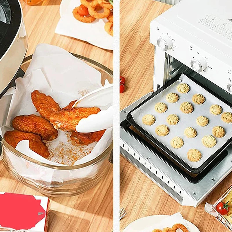 Baking Paper Sheets Pack for Holiday Cookies Nonstick Parchment Paper
