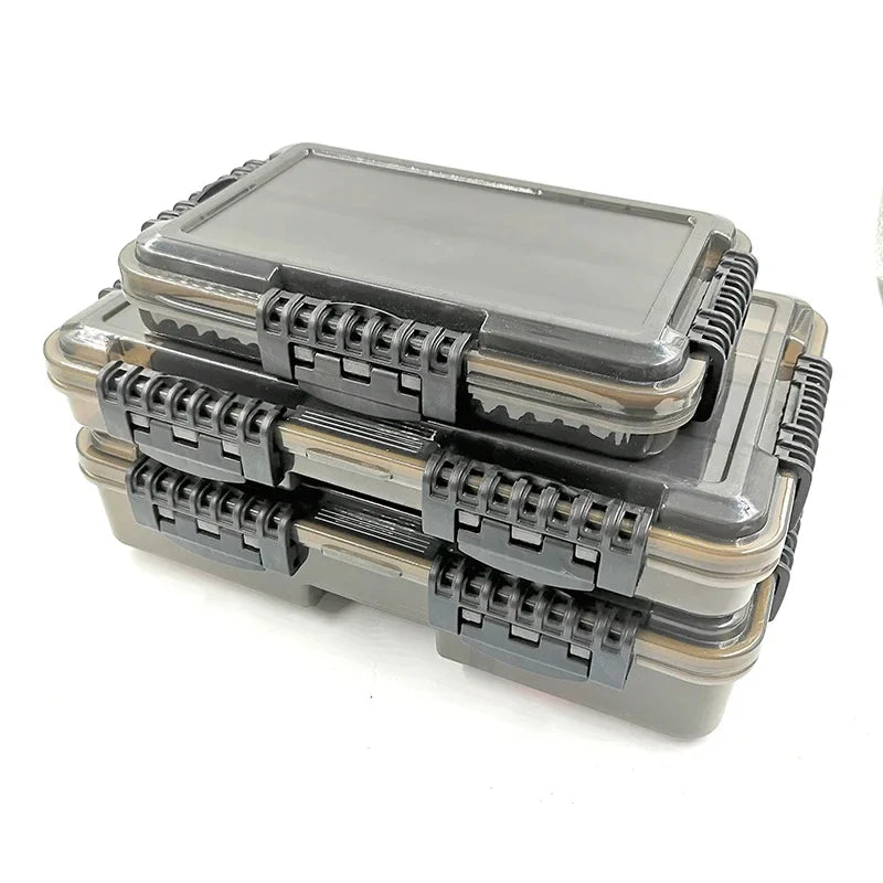 Large Capacity Waterproof Fishing Tackle Box Storage Case For Hooks Bait And Accessories Plastic A188