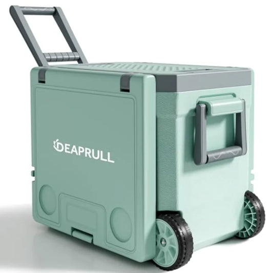 Wheeled Portable Cooler With Leakproof Insulation For Outdoors