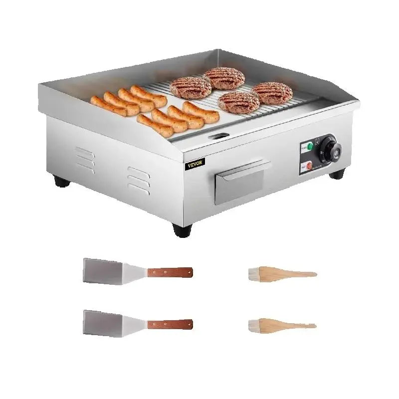 SucceBuy Electric Countertop Griddle Teppanyaki Grill 1600W 3200W
