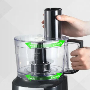 TopStrong 5in1 Electric Food Processor 600W Multifunction Kitchen Appliance
