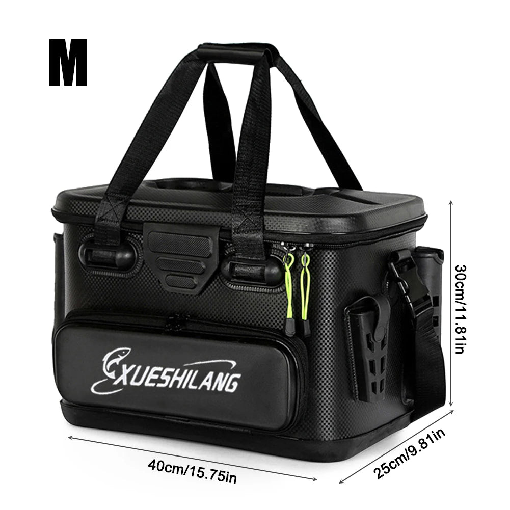 APWIKOGER Fishing Tackle Box Barrel Holder High Capacity StorageAndOrganization
