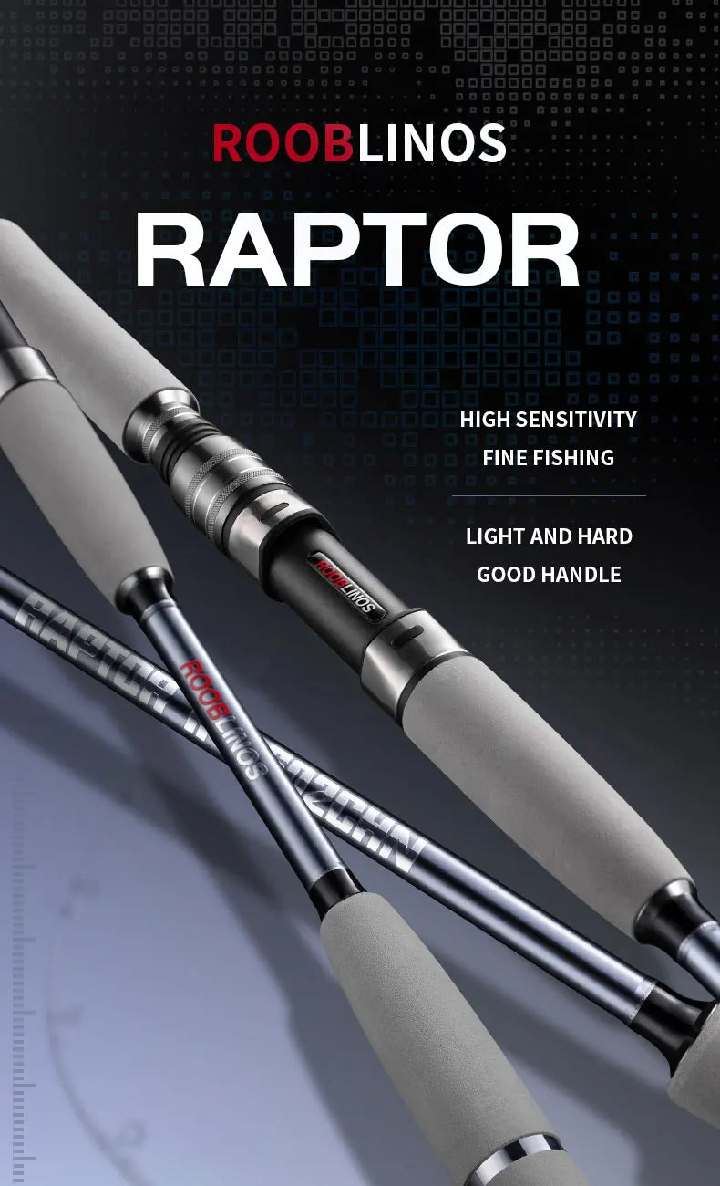 Rooblinos Raptor II Boat Saltwater Fishing Rod Casting Spinning Rod
