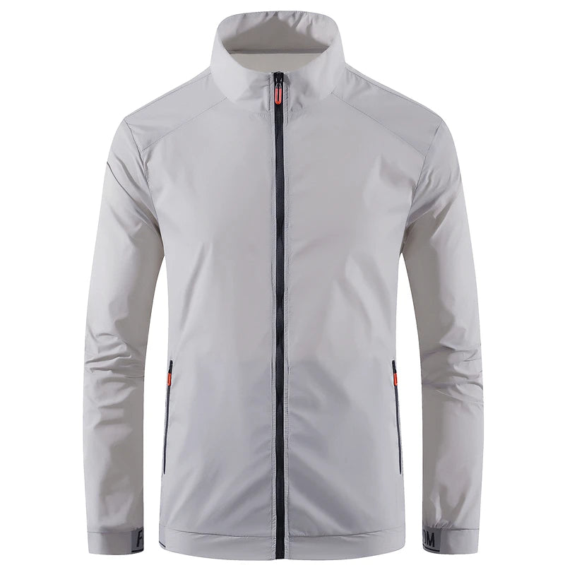 NONECN Men's Ultralight Ice Silk UV Protected Summer Jacket