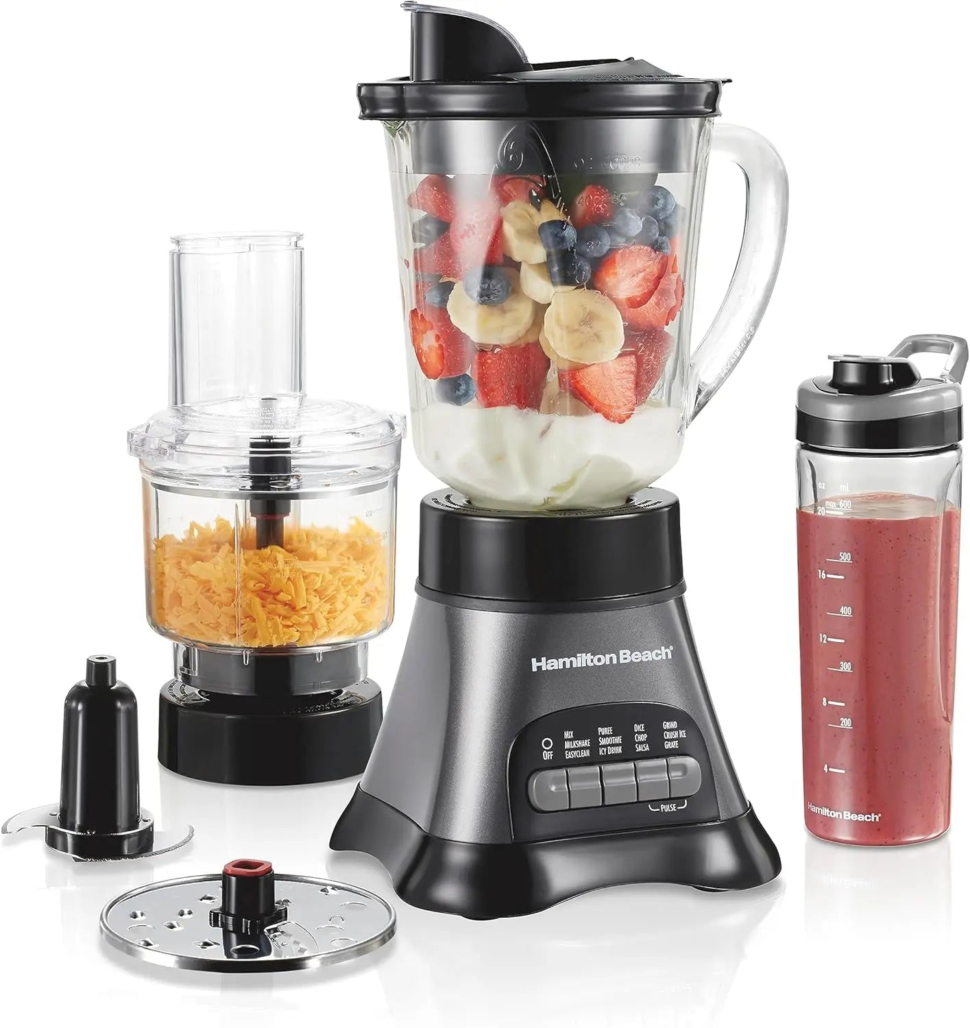 Iosn Blender And Food Processor Combo 700W Chopper