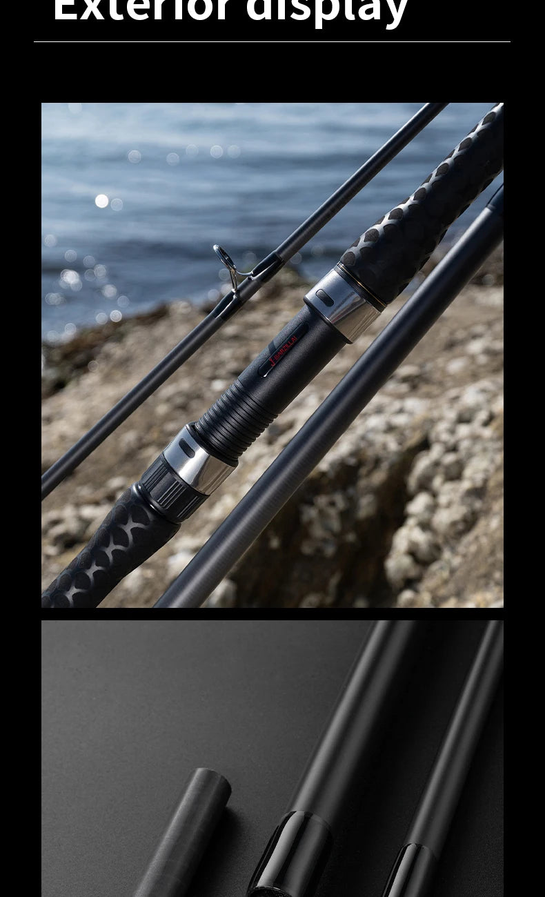 J-BARZILLAI Vanguard Carbon Surfing Spinning Rod Ultra High Sensitivity Graphite