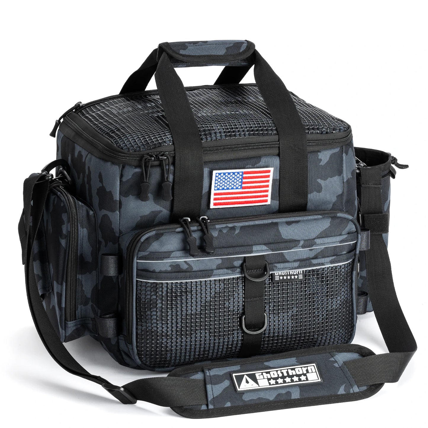 Salt Water Resistant Fishing Tackle Bags Tackle Box Bag For High Capacity Storage