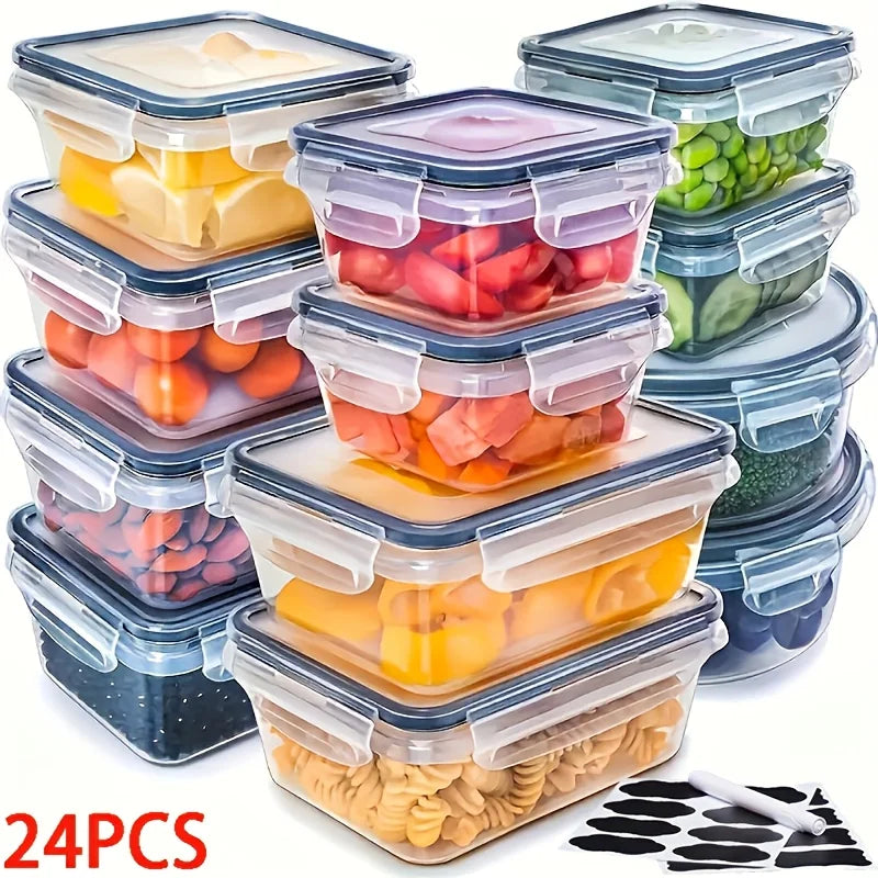 BPA Free 48 Piece Food Storage Set With Lids