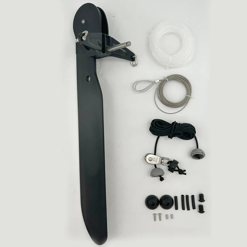 Plastic Tail Vane Rudder Set For Sea Kayaks Fishing Boats