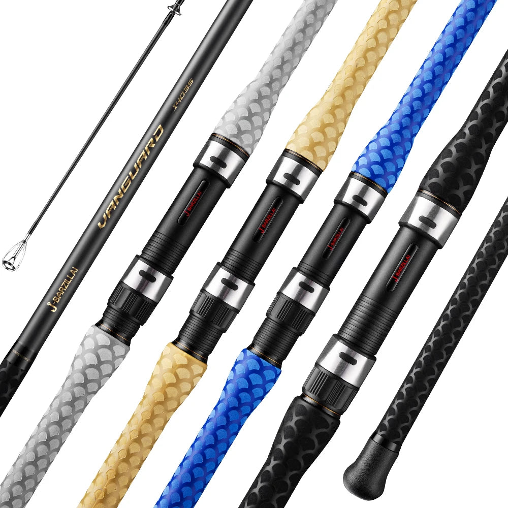 J-BARZILLAI Vanguard Carbon Surfing Spinning Rod Ultra High Sensitivity Graphite